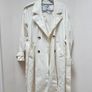 Bershka Cream Trench Coat Image 2