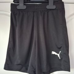 Black Puma kids shorts (5-6 years)