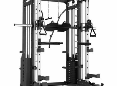 Multifunctional squat, smith and dual cable machine (new)