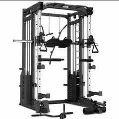 Multifunctional squat, smith and dual cable machine (new)