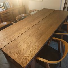 Dining Table and Chairs (MORBYLANGA and Stockholm)