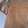solid wood extendable dining table Image 6