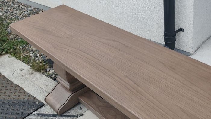 Dining Bench 200cm Vintage Ash Monastery