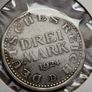 Germany Silver 1924 D 3 Mark Drei Coin Image 2