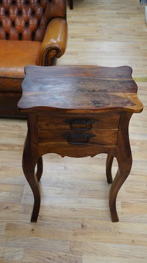 Pair of Sheesham Wood Bedside Tables