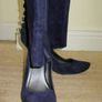 Purple cut out high heels Image 2
