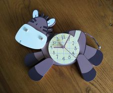 Wall clock for a child's room.
