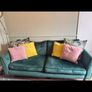 3 seater sofa & footstool Image 6