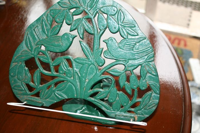 Cast Iron Book Holder