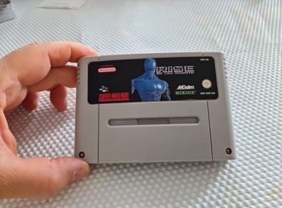 Rise of the Robots Snes Super Nintendo Arcade Retro Games Original