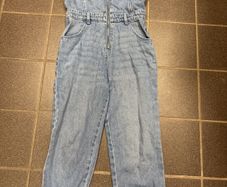 girls jeans jumpsuit