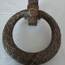 Antique brass door knocker. Image 2