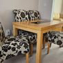 Oak tables and chairs Image 6