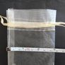 cream organza bags Image 2