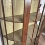 Bow fronted display cabinet Image 5