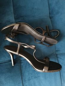 Brand new Michael Kors black genuine leather sandals