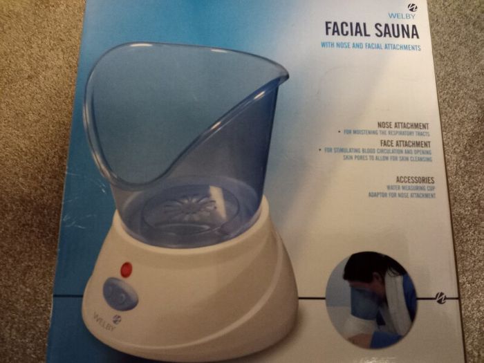 Welby Brand Facial Sauna and Inhaler.