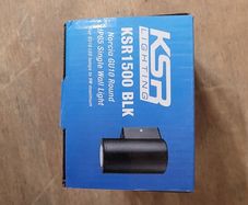 Ksr1500 black gu10 downlight x4