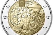 Luxembourg 2 Euro Commemorative Coin 2022 - Erasmus. Uncirculated.