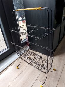 Vintage Metal Magazine Rack