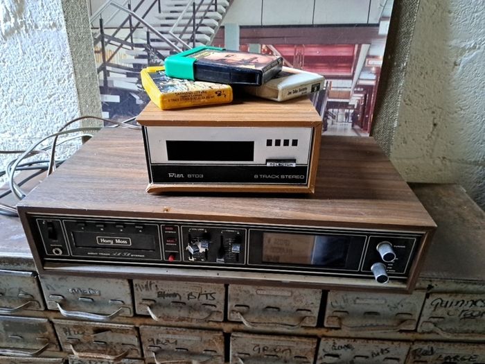 vintage 8Track Stereo Bundle
