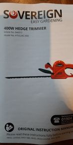 Electric Hedge Trimmer