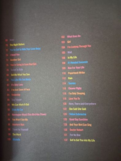 The Beatles Illustrated Lyrics/ 1963 - 1970 / 1st ed./ 2020