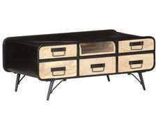 Coffee Table 100x50x40 cm Solid Mango Wood