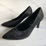 Gabor Prue Heel Shoes 31.380 suede leather insole black RRP 70 euro size UK 5.5  EU 38.5 new & boxed Image 2