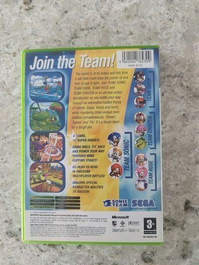 Sonic Heroes - Xbox