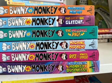 Bunny versus monkey