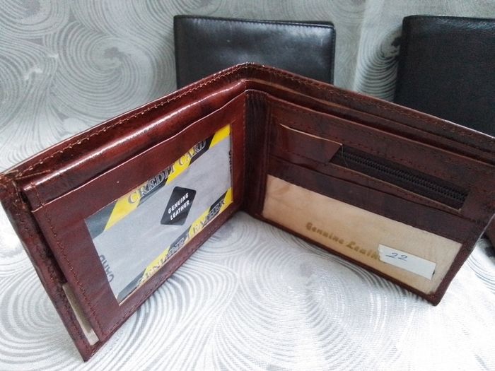 Five Leather Wallets