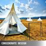 BRAND NEW Swing Grill Campfire Cooking Stand Multi-Use Carbon Steel Equipment Easy to Install Height Adjustable Camping Outdoors Image 4