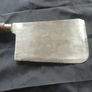 Forged Made Military Butchers Meat Cleaver Blade has Military Mark 1952 Elwell Postage Available, Crow's Foot is a high quality Meat Cleaver produced by Edward Elwell Image 5