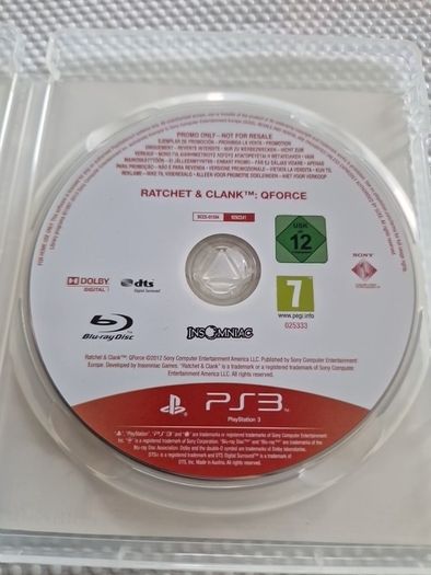 Ratchet and Clank Q Force Promotional copy PlayStation3 Ps3 Games Original