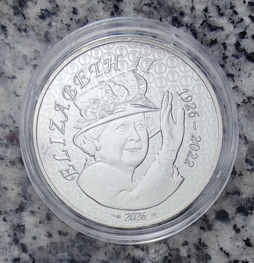 France 10 Euro Silver (.333) Uncirculated Coin 2026 - Elizabeth II