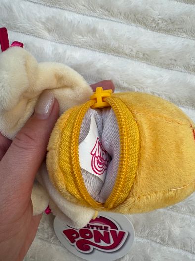 My Little Pony Plush Coin Purse with clip-on Applejack Please see photos