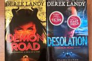Demon Road &amp; Desolation by Skulduggery's Derek Landy
