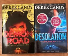 Demon Road &Desolation by Skulduggery's Derek Landy