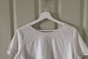 Women's White Top with Lace