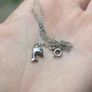 925 Silver Chain and Pendant Image 4