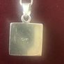 sterling moonstone pendant necklace Image 3