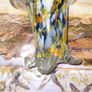 Large Old Beautiful Murano Glass Posy Basket is a stunning piece for any collector of Beautiful Old Glass Image 3