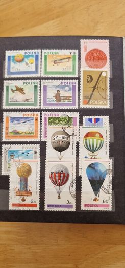 80's Poland Post Stamps