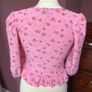 New Look UK10 Floral Pink Top Image 2