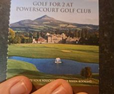 Golf for 2 at powerscourt golf club