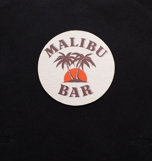 Malibu Bitter Lemon : Beer Mat/Coaster