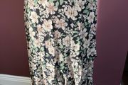 Primark Penneys Floral Tiered Midi Skirt UK8