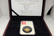 Royal Mint 2022 1/4 oz Fine Gold Britannia 999.9 in Slab and Presentation Box