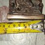 Antique Himalayan Bronze Votive Plaque Garuda Trampling Nagas 14cm Postage or Collection Image 7